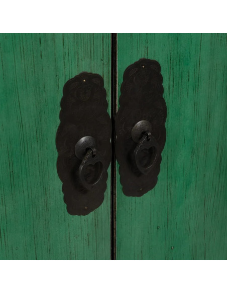 Armoire haute Chinoise en bois massif