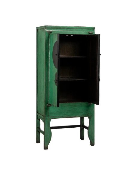 Armoire haute Chinoise en bois massif
