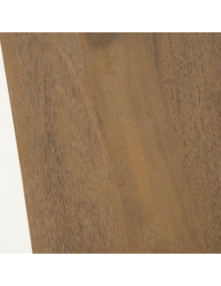 Table basse rectangulaire en manguier teinté Ed