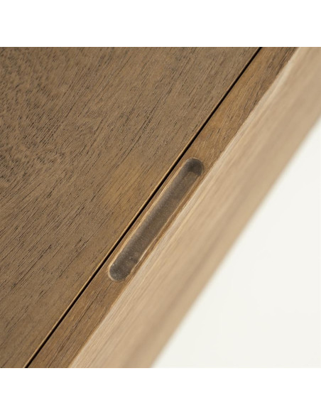 Meuble TV en manguier arrondi Prince