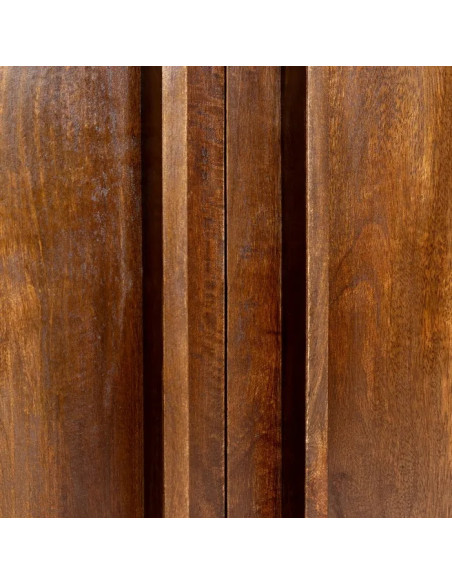 Bahut rétro 2 portes et 3 tiroirs en manguier