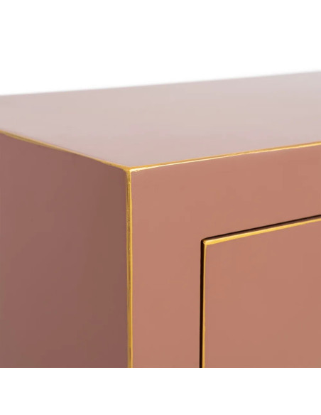 Chevet style Chinois couleur Moka