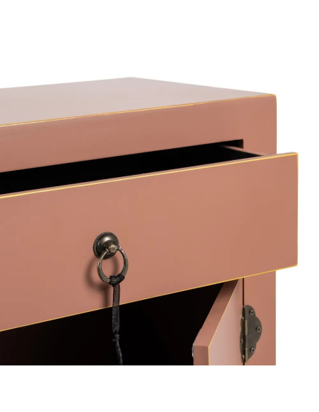 Chevet style Chinois couleur Moka