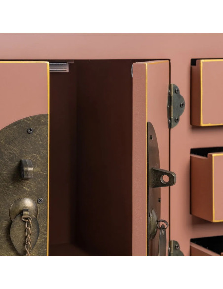 Petite console couleur Moka style asiatique