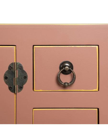 Petite console couleur Moka style asiatique