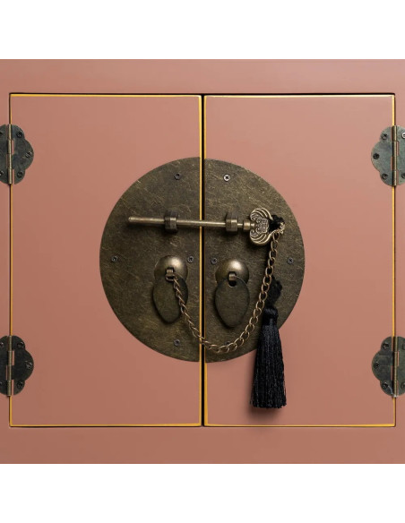 Petite console couleur Moka style asiatique