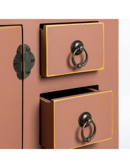 Petite console couleur Moka style asiatique