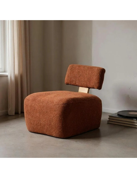 Fauteuil pouf très confortable pour le salon