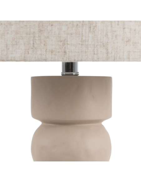 Lampadaire forme organique avec abat-jour