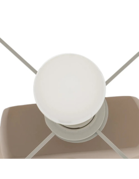 Lampe sur pied originale avec abat-jour Lin