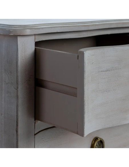 Commode pieds galbés en bois