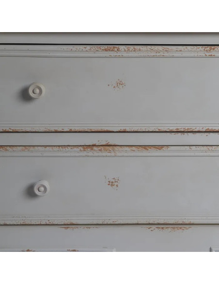 Meuble de rangement 2 tiroirs style classique