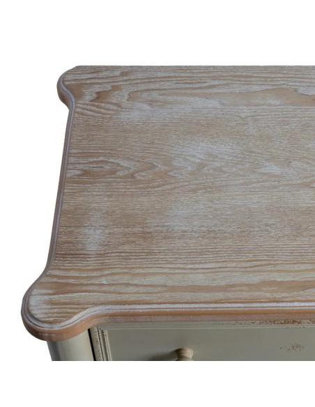 Meuble de rangement 2 tiroirs style classique