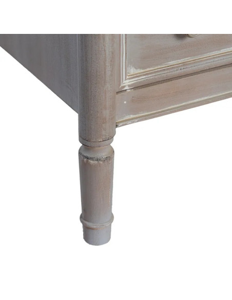 Meuble de rangement 2 tiroirs style classique