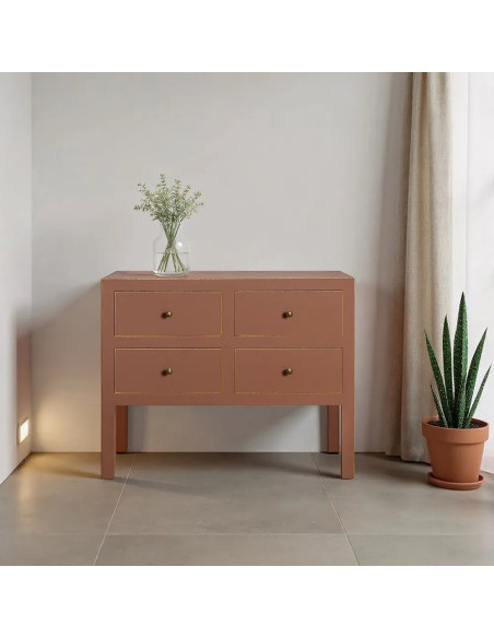 Commode Chinoise couleur Moka