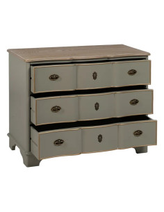 Commode 3 tiroirs taupe et... 2