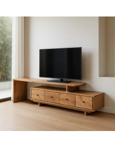 Meuble TV modulable en...