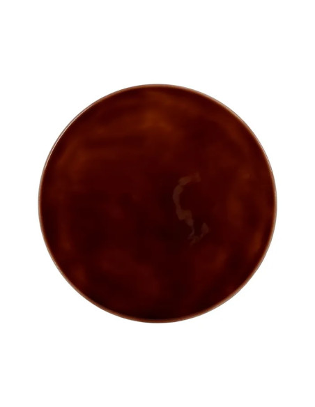 Lot de 2 tables d'appoint en métal émaillé