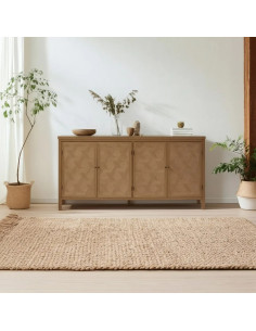 Buffet 4 portes en bois...