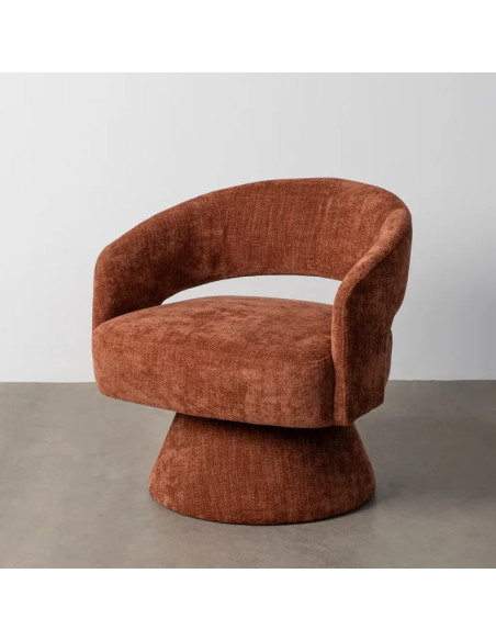 Fauteuil design et géométrique en tissu
