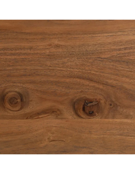 Table de repas en acacia pieds réglables