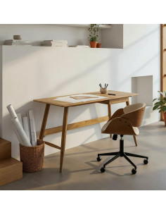 Grand bureau en manguier...