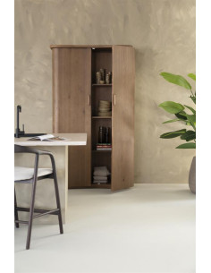 Armoire haute 2 portes en...