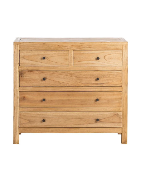 Commode en bois de mindi naturel