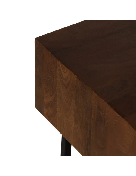 Table basse en bois et métal Talaia