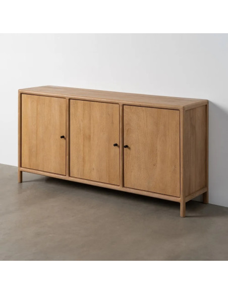 Buffet 3 portes en manguier teinte claire
