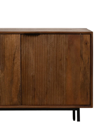 Buffet 3 portes en manguier teinté Talaia