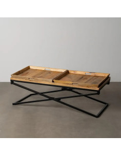 Table basse en manguier et... 2
