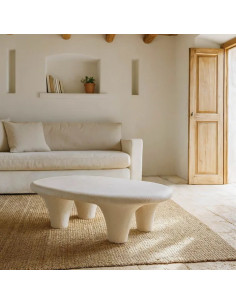 Table basse organique en...