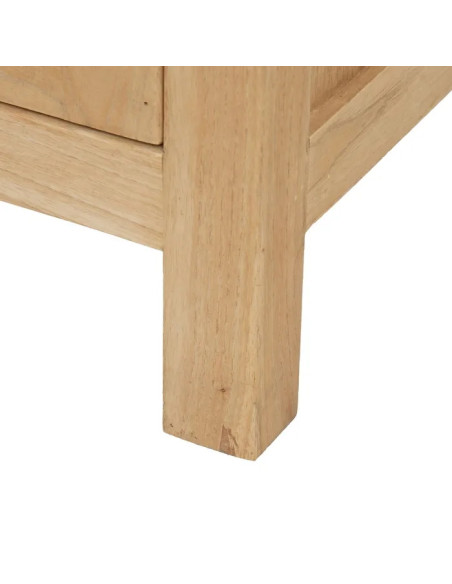 Buffet en mindi naturel 2 tiroirs et 4 portes