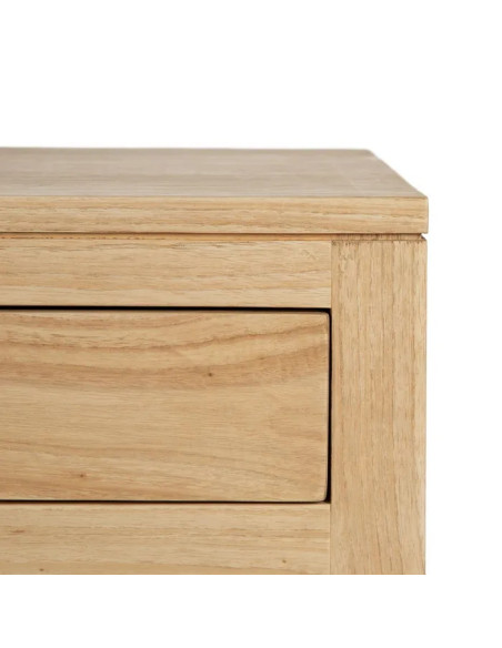 Buffet en mindi naturel 2 tiroirs et 4 portes