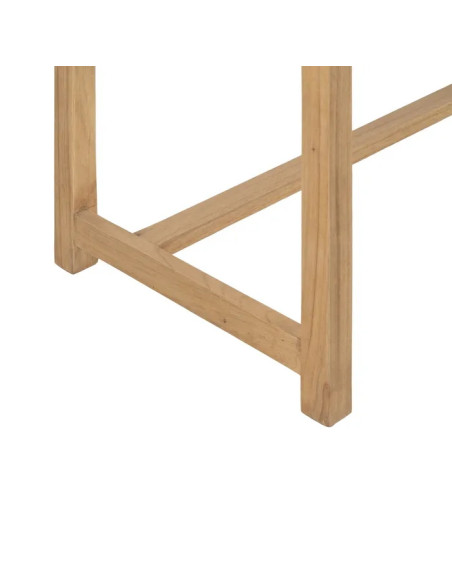 Bureau en bois massif de mindi 3 tiroirs