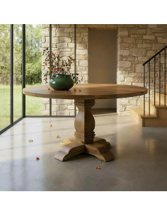 Table de repas ronde en...