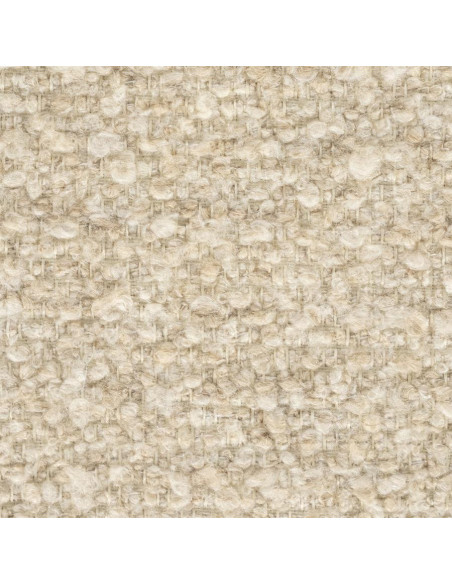 Pouf rond assise matelassée