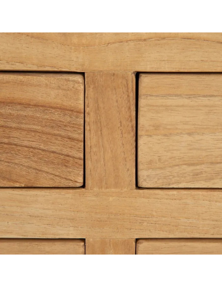 Console 6 tiroirs en bois de mindi