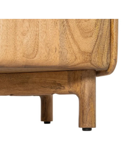 Buffet 2 portes et 2 tiroirs en manguier