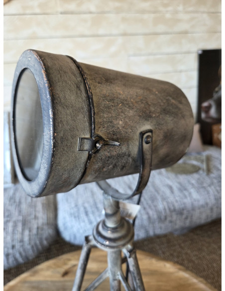 Lampe style projecteur de cinéma vintage