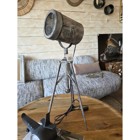 Lampe style projecteur de cinéma vintage