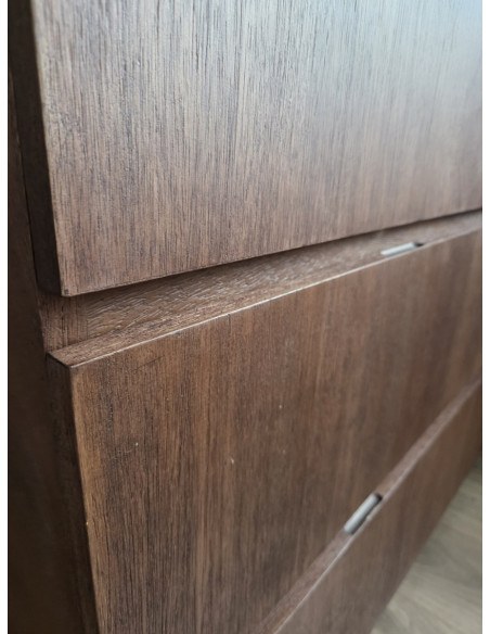Armoire haute arrondie 2 portes 2 tiroirs Prince