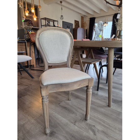 Chaise en chêne massif aspect lavé Chaise en chêne massif aspect lavé