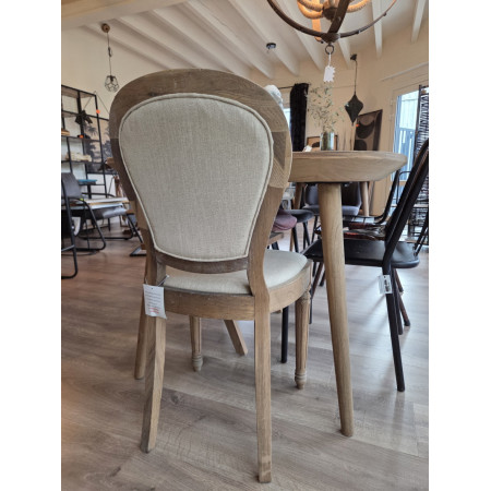 Chaise en chêne massif aspect lavé Chaise en chêne massif aspect lavé