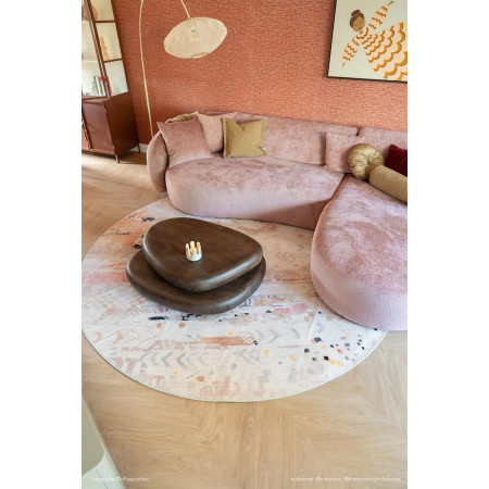 Table basse organique double plateau... Table basse organique double plateau...