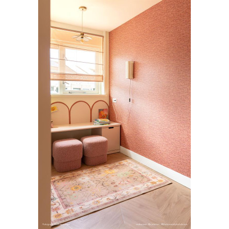 Pouf en tissu effet laine Kelly Pouf en tissu effet laine Kelly