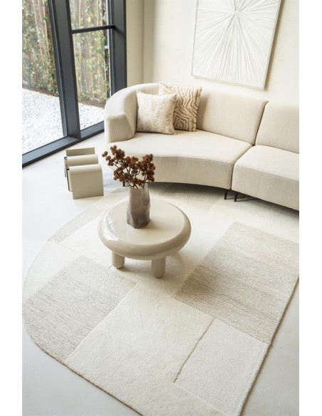 Table de salon ronde en métal Ball