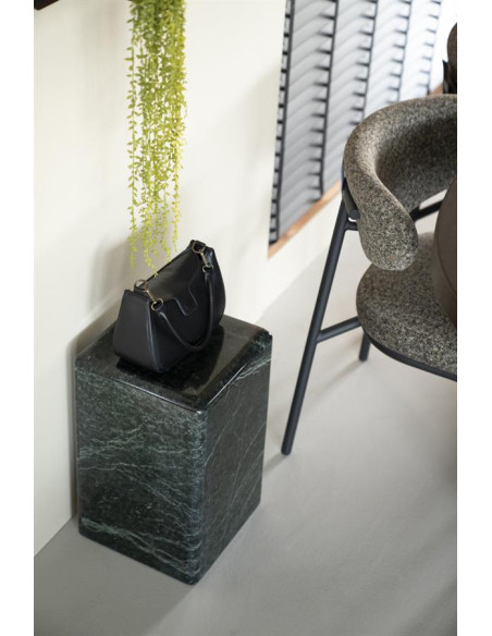 Table de salon carrée en marbre