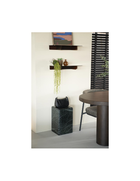 Table de salon carrée en marbre